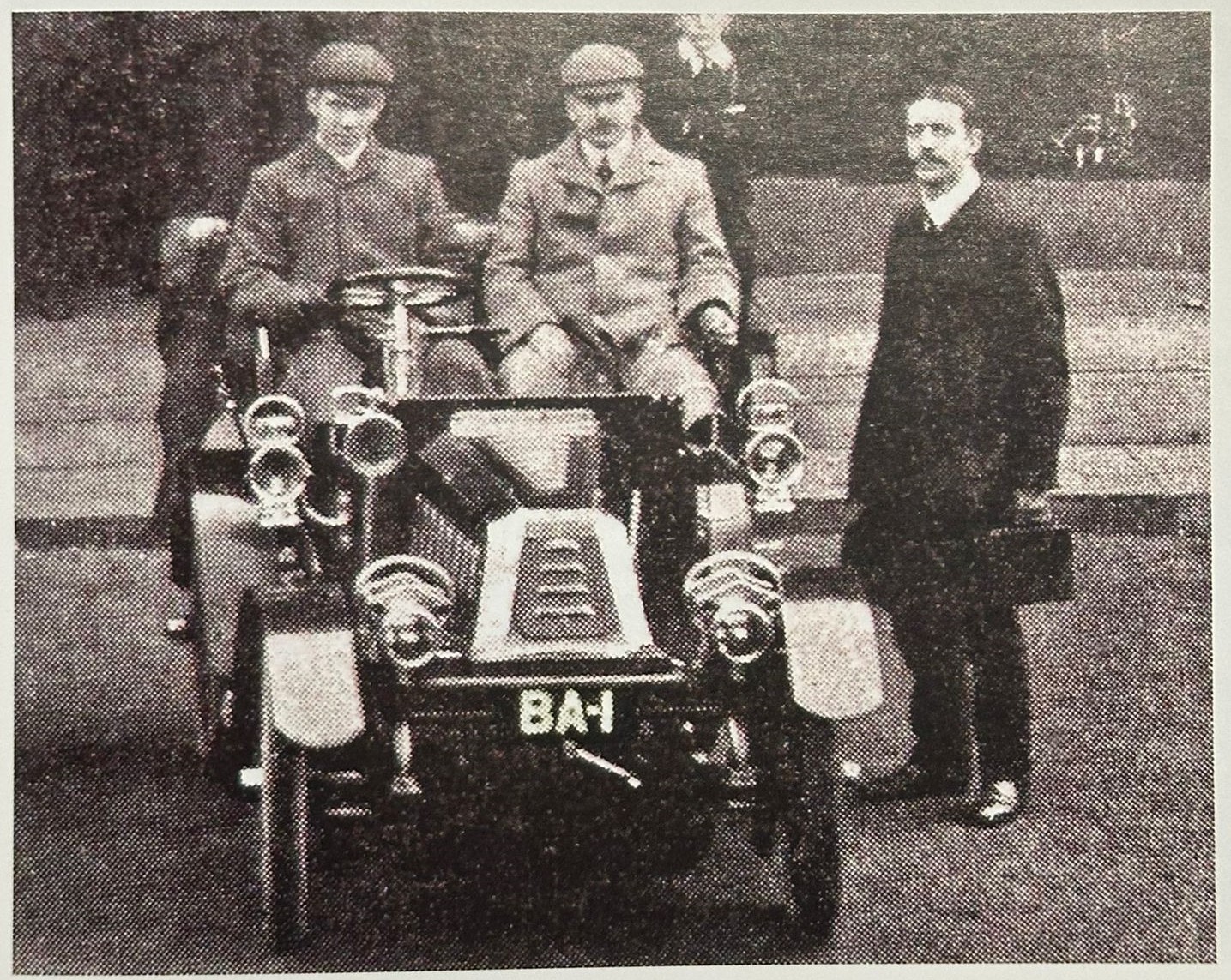 UK Number Plate BA 1